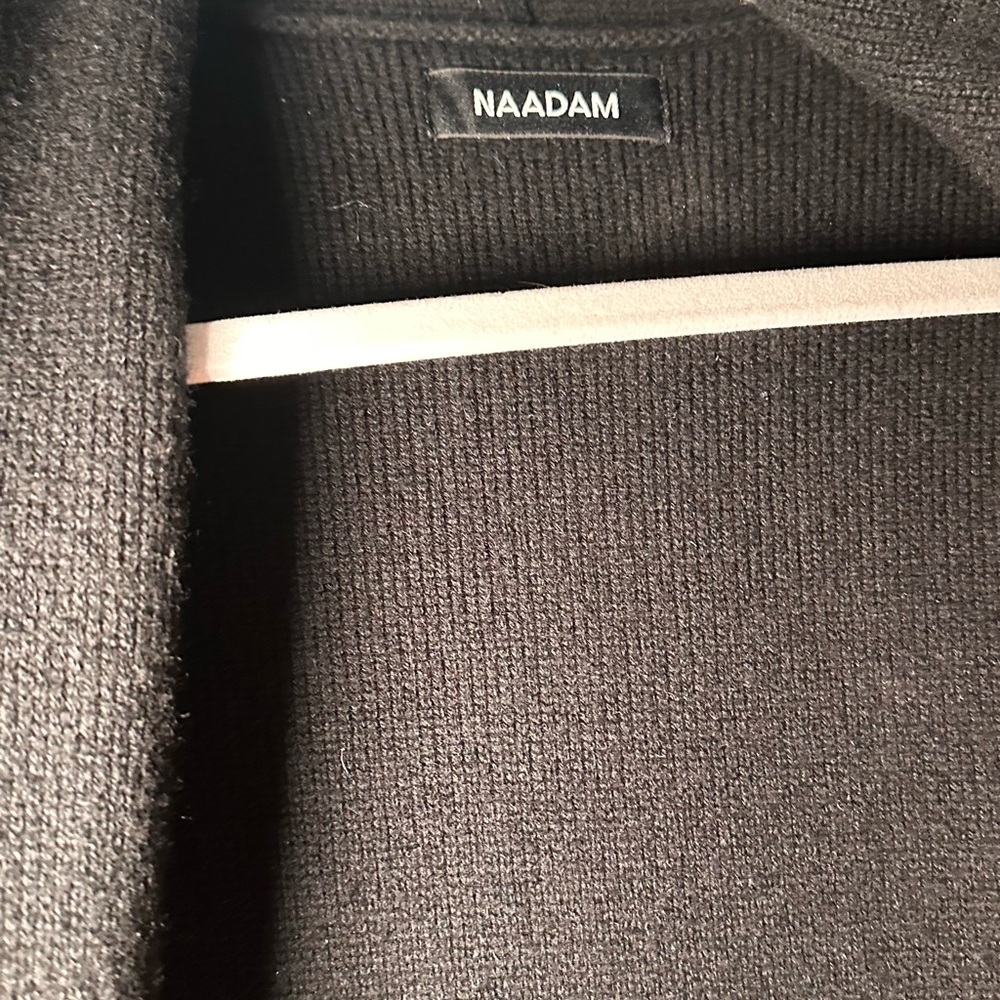 NAADAM Black Knit Cardigan - Picture 8 of 11